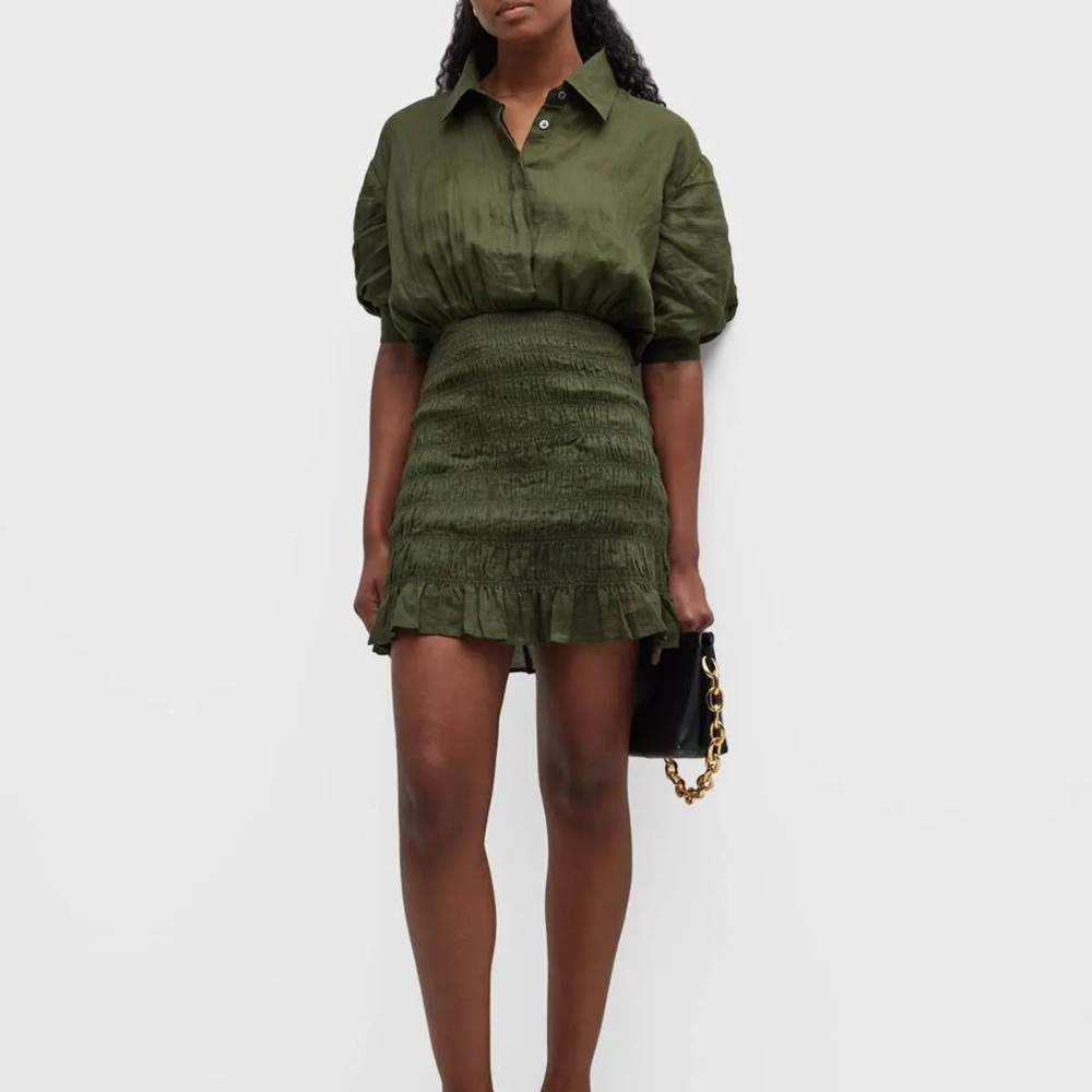 Frame Olive Green Dress